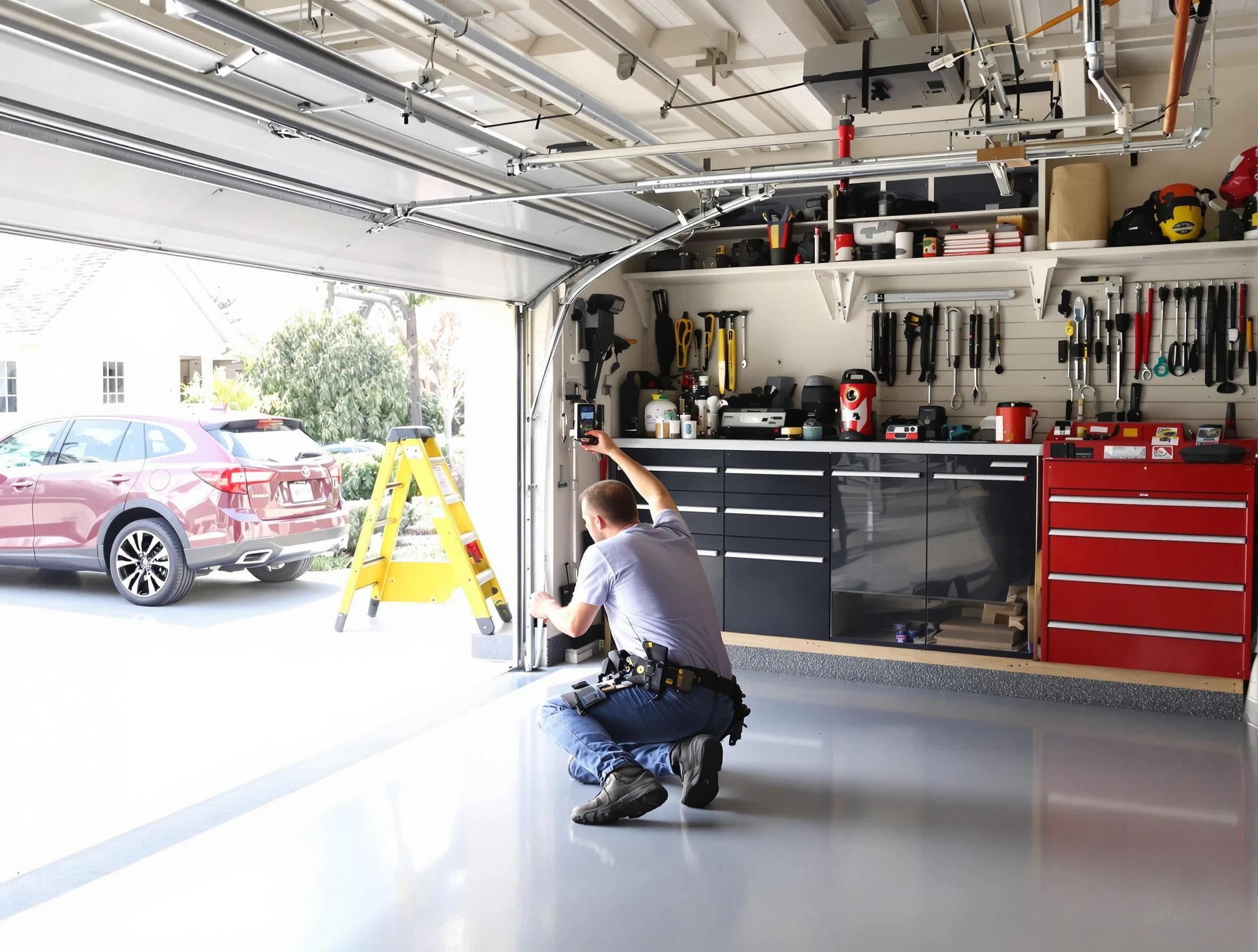 Local garage door repair service by East Highland Park Garage Door Repair in East Highland Park