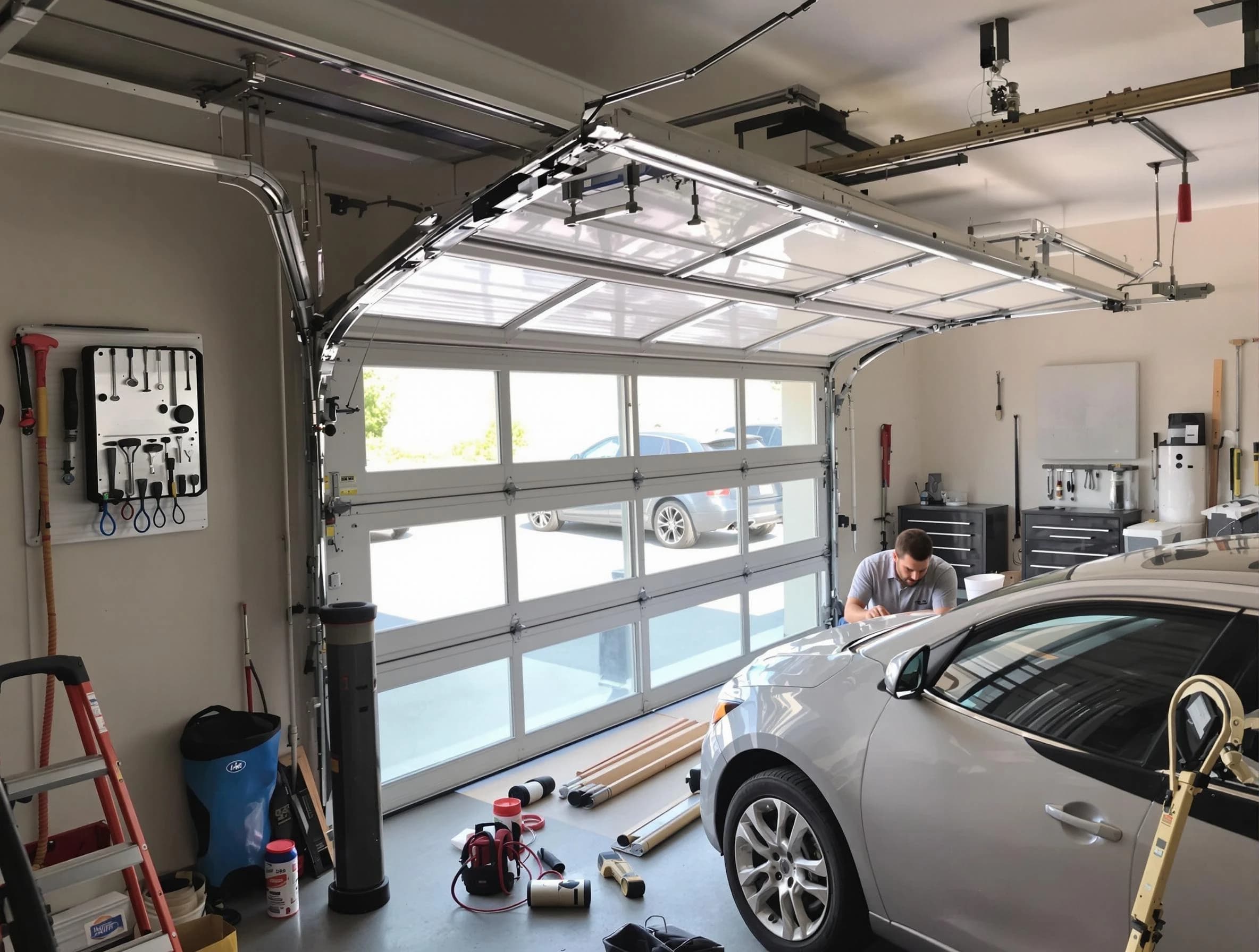 Garage door noise reduction service by East Highland Park Garage Door Repair in East Highland Park
