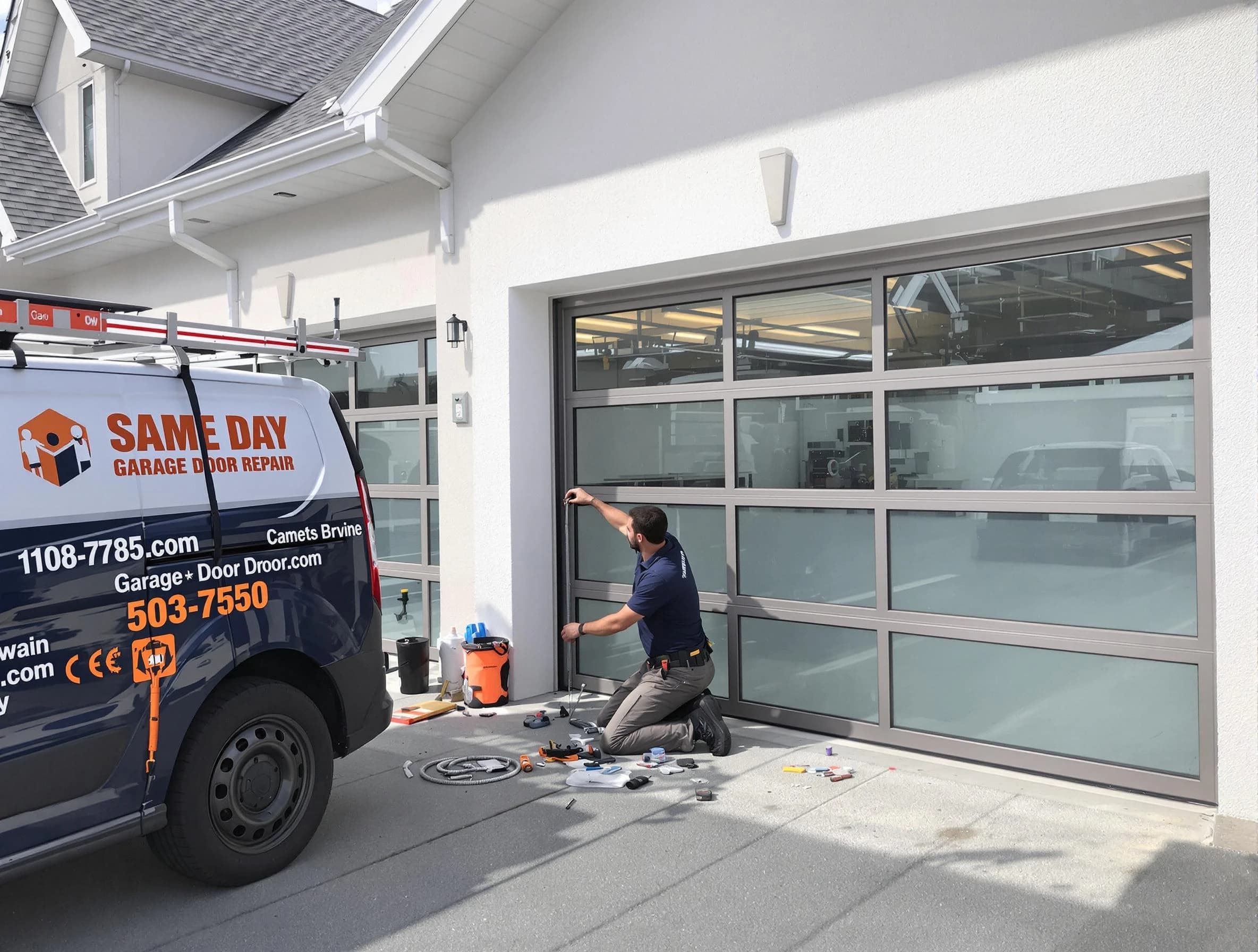 Same-day garage door repair service by East Highland Park Garage Door Repair in East Highland Park