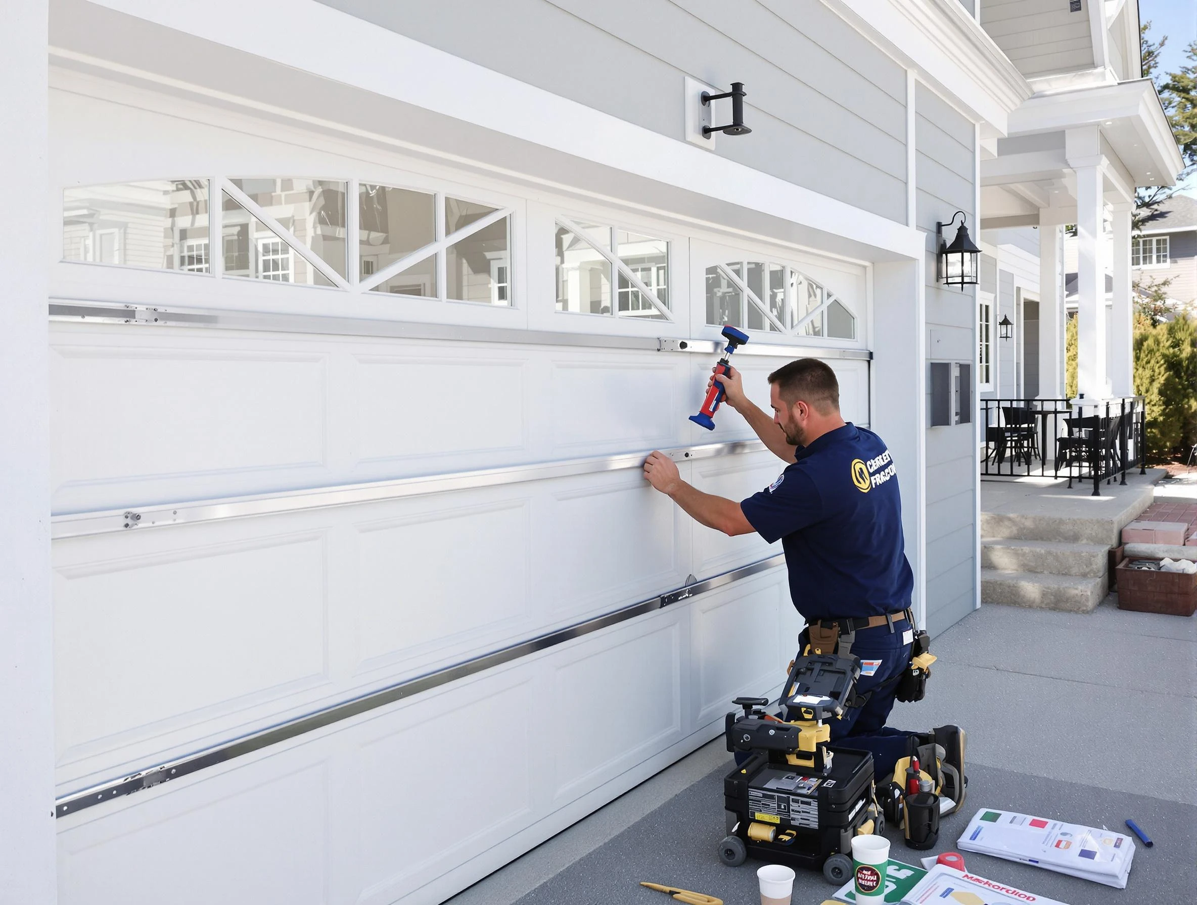 Professional garage door installation by East Highland Park Garage Door Repair in East Highland Park
