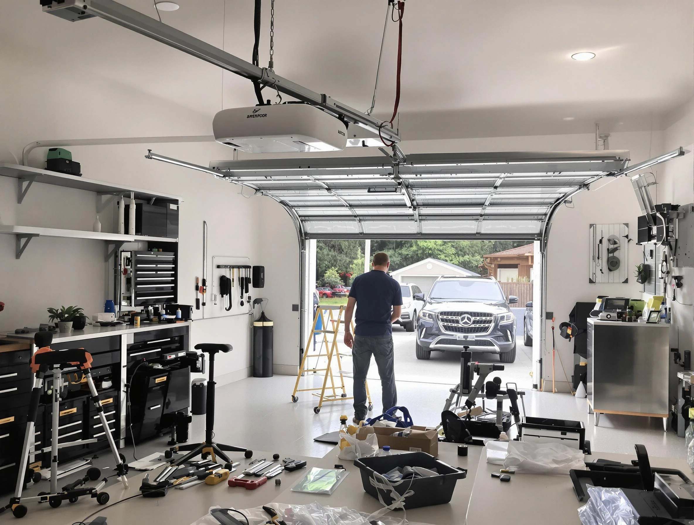 Garage door opener installation by East Highland Park Garage Door Repair in East Highland Park