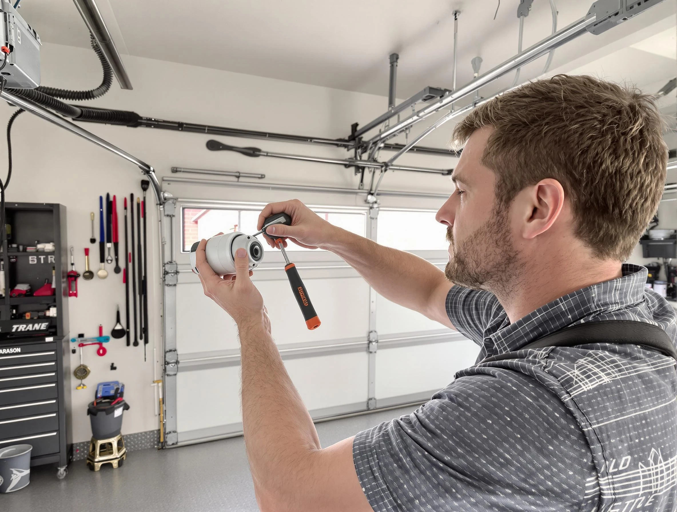 Garage door opener repair service by East Highland Park Garage Door Repair in East Highland Park