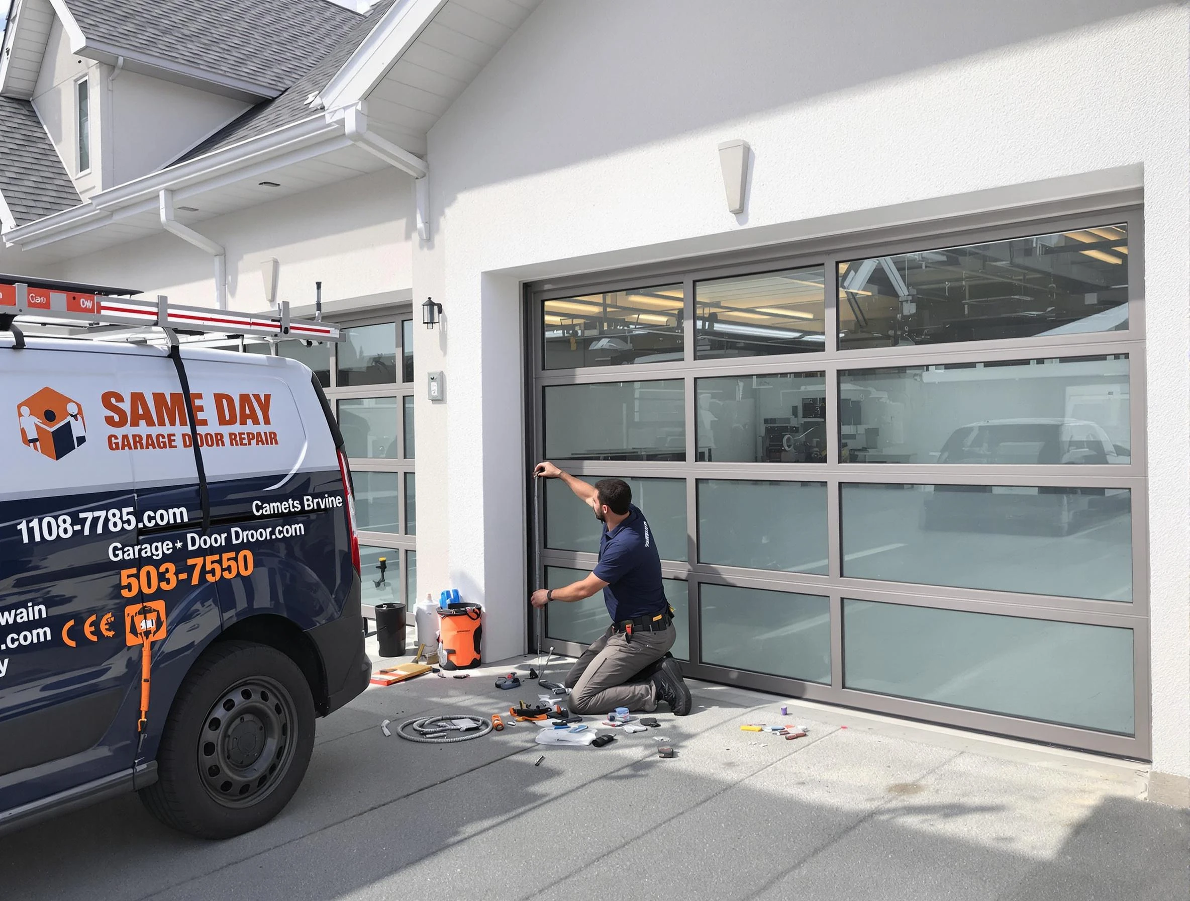 Same-day garage door repair service by East Highland Park Garage Door Repair in East Highland Park